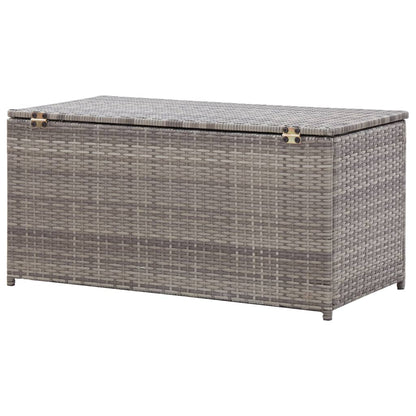 Tuinbox Poly Rattan 100 x 50 x 50 cm Grijs