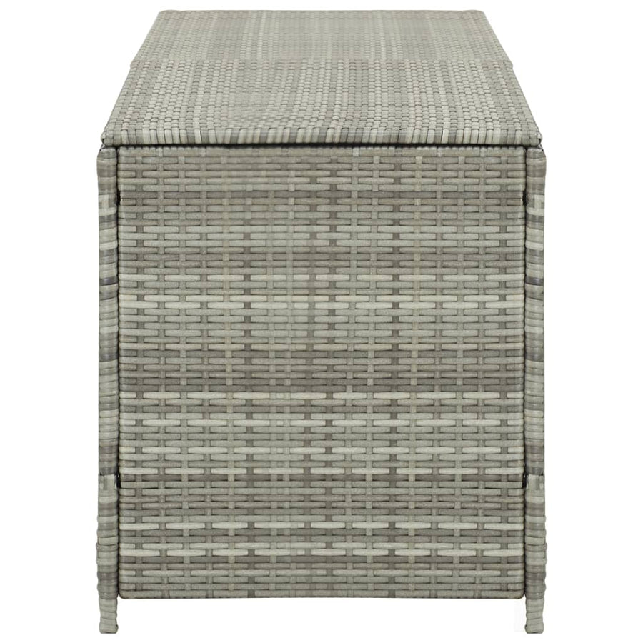 Tuinbox Poly Rattan 200 x 50 x 60 cm Grijs
