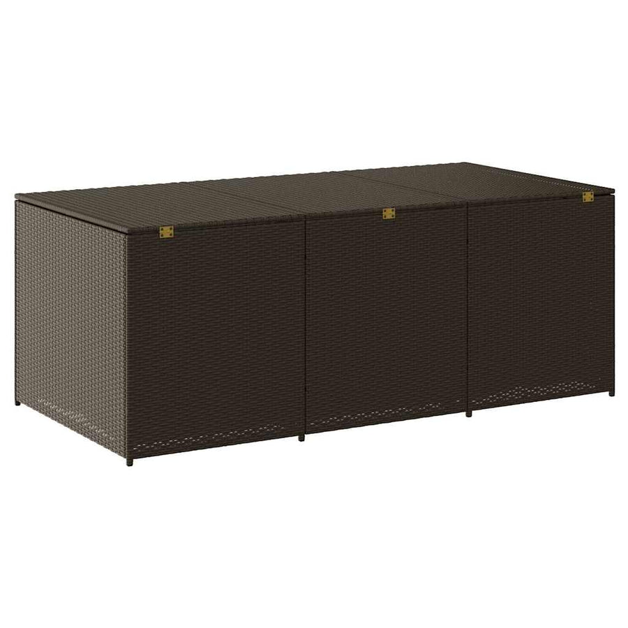 Tuinbox Poly Rattan 180 x 90 x 70 cm Bruin