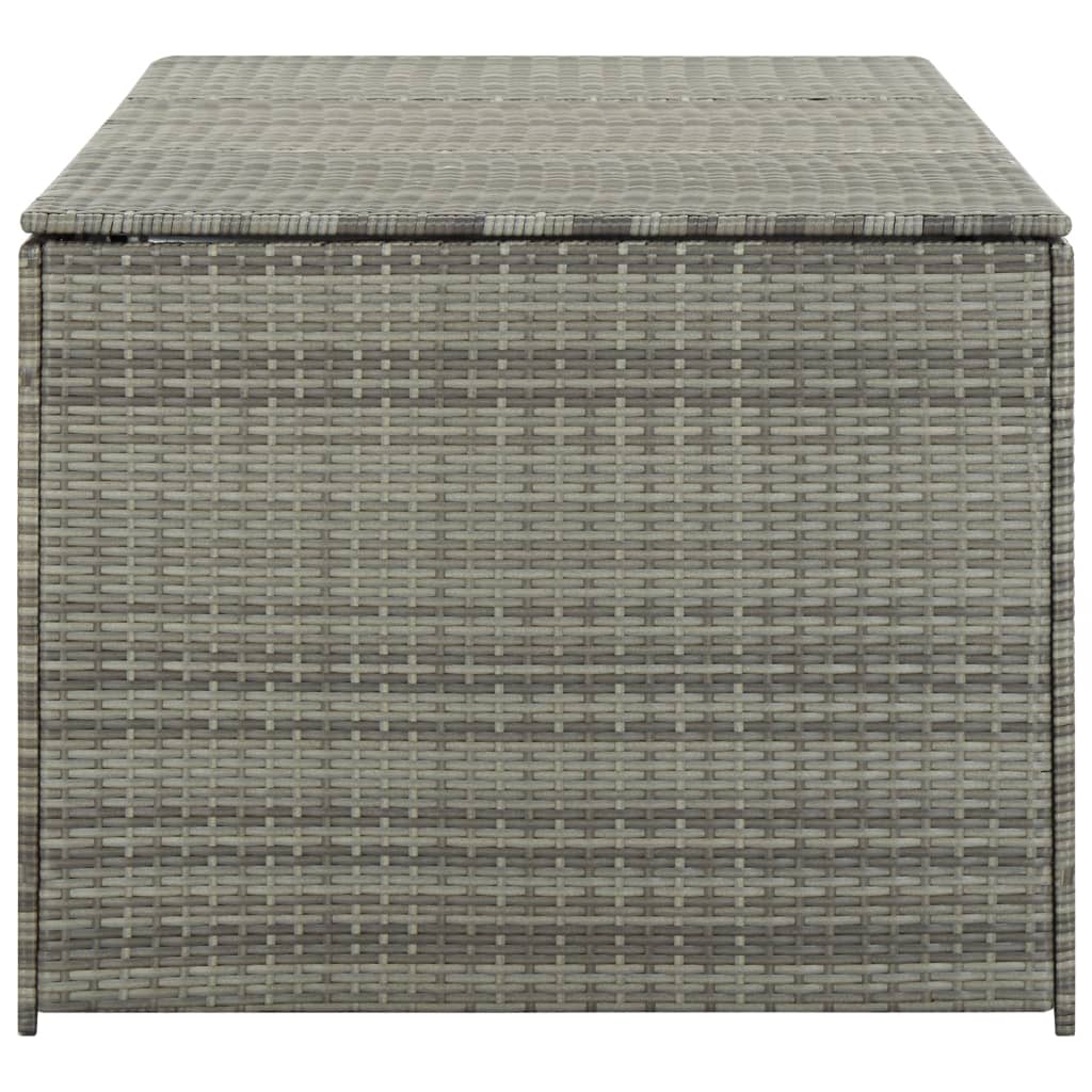 Tuinbox Poly Rattan 180 x 90 x 70 cm Grijs