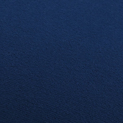 Kruk Fluweel Blauw En Goudkleurig