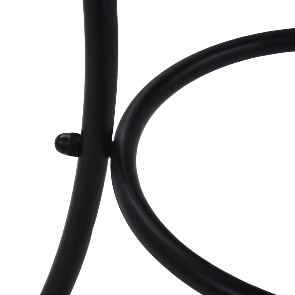 Bistrotafel Mozaïek 60 Cm Keramiek En Wit Blauw Vierkant