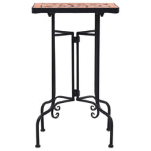 Bijzettafel Mozaïek Keramiek Kleurig Terracotta