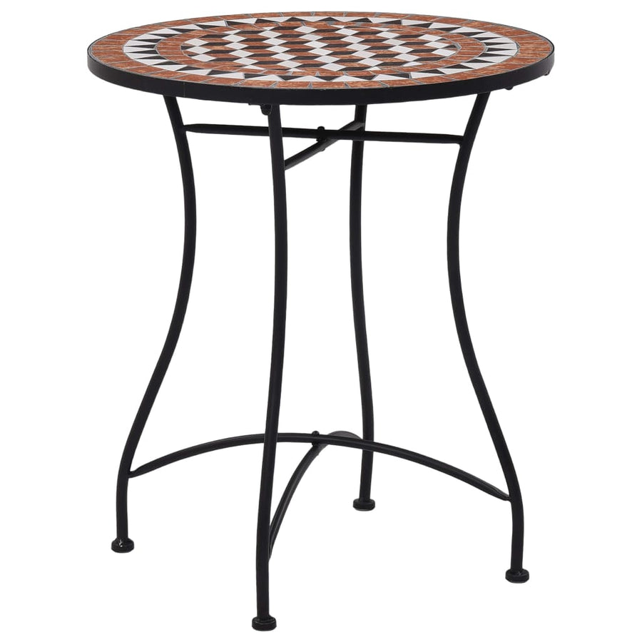 Bistrotafel Mozaïek Keramiek Bruin