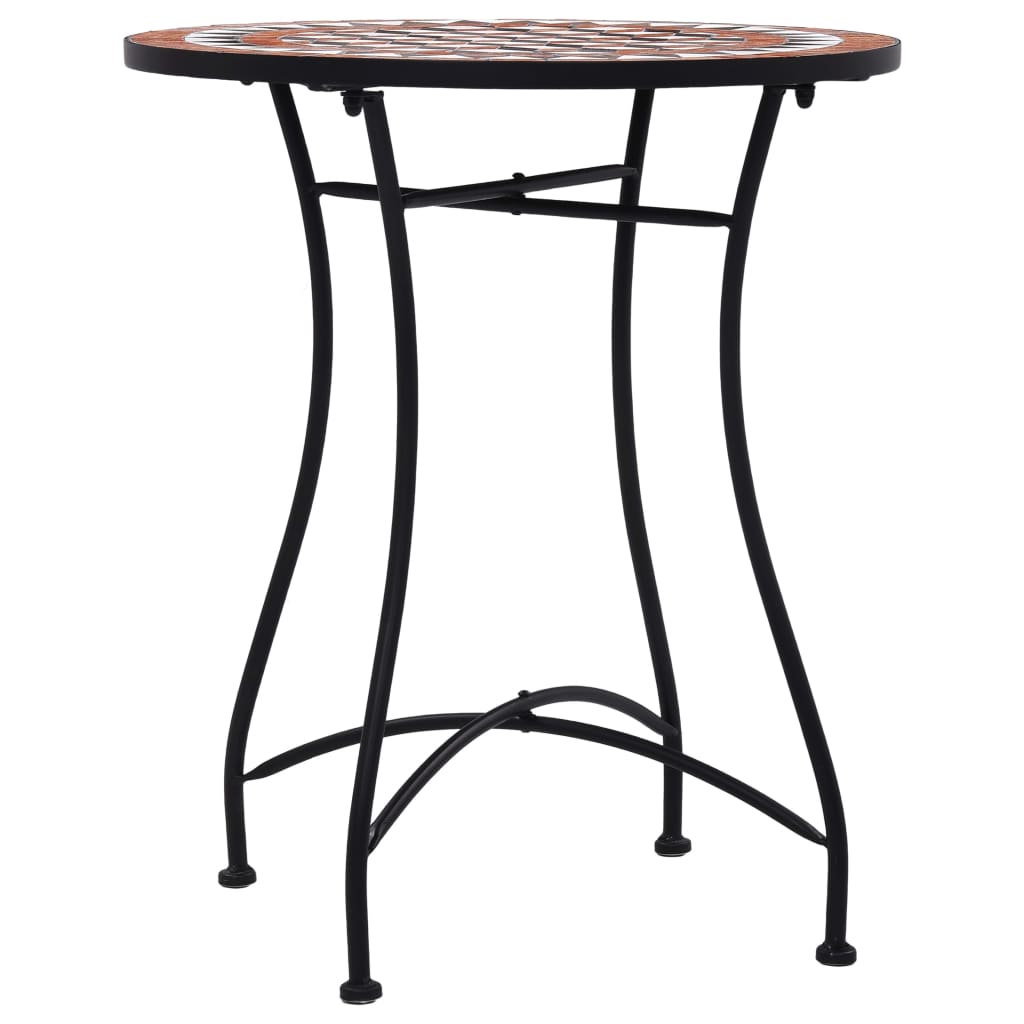 Bistrotafel Mozaïek Keramiek Bruin