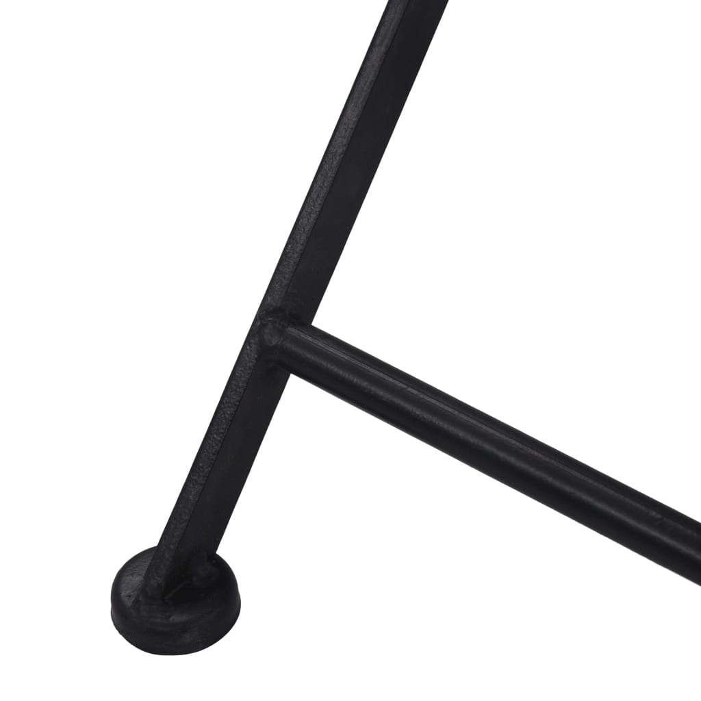 Bistrostoelen Mozaïek Oranje en grijs