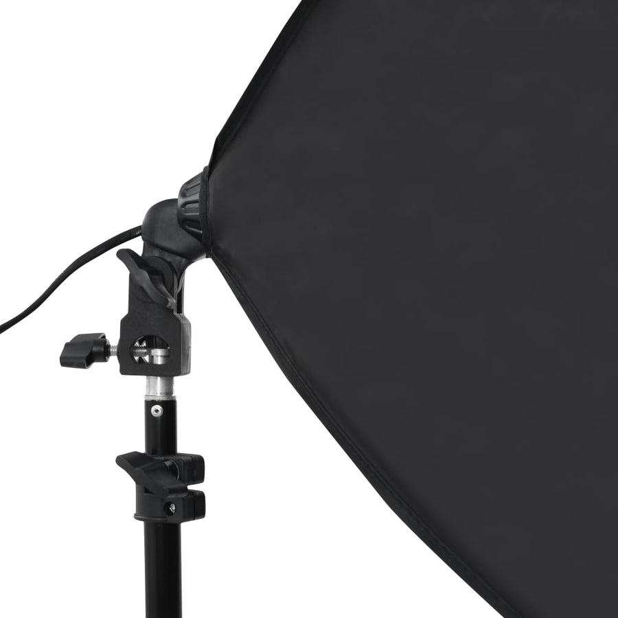 Professionele Studiolampen 2 St 40X60 Cm Staal Zwart