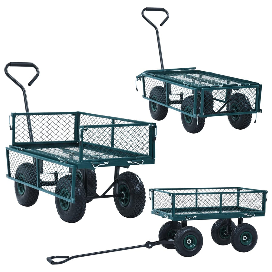 Tuinwagen 250 kg Groen