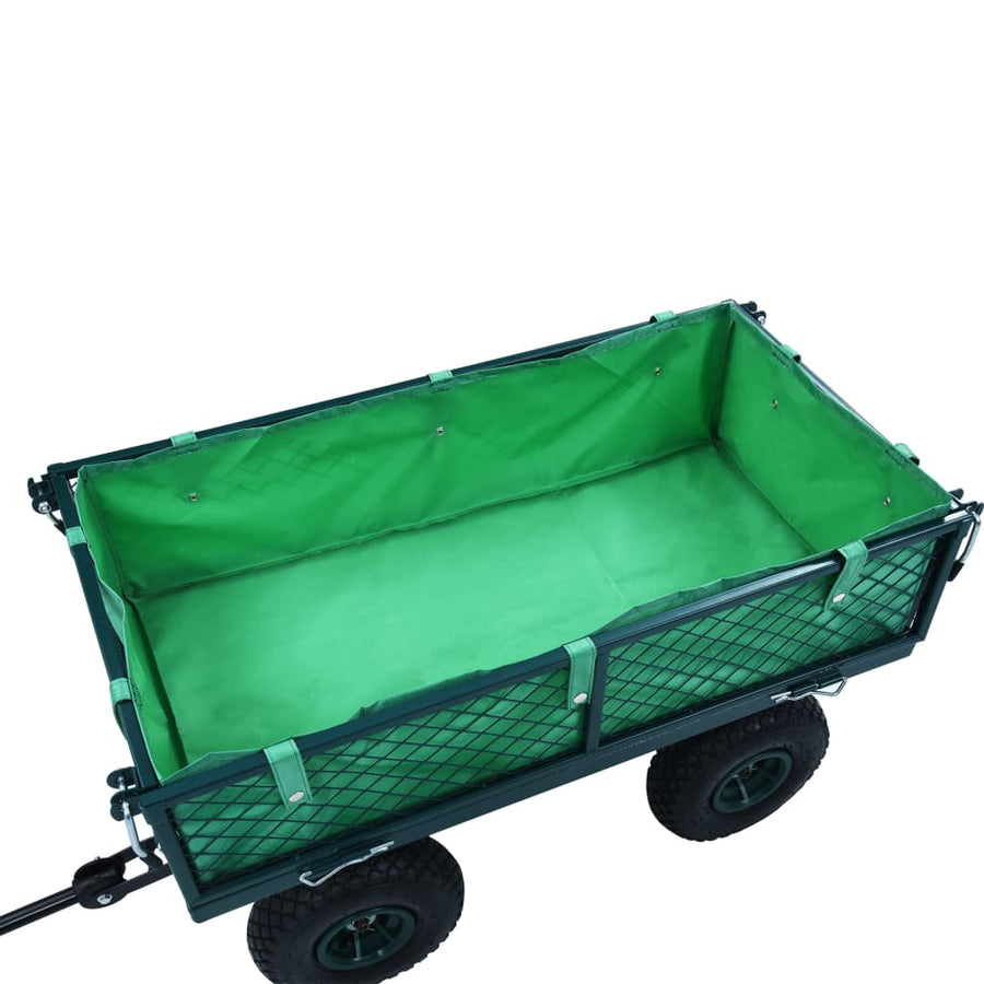 Tuinwagenvoering Stof 81 x 41 x 21 cm Groen