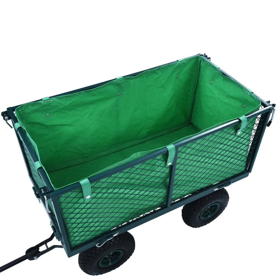 Tuinwagenvoering Stof 81 x 41 x 40 cm Groen