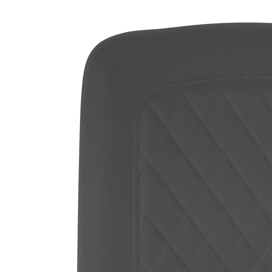 Eetkamerstoelen 2 St Fluweel Grijs