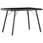 Desk 90x50x79 cm black