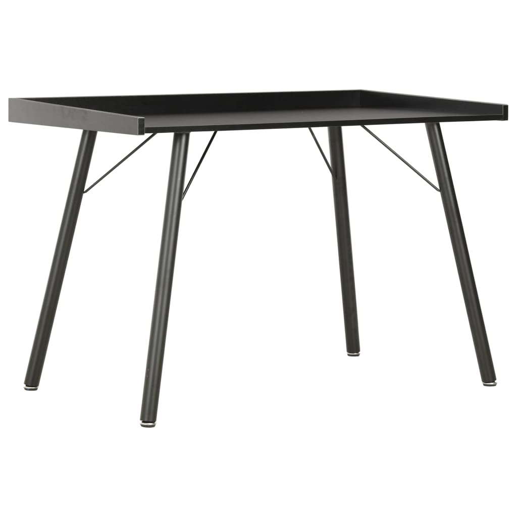 Bureau 90X50X79 Cm Zwart