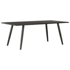 Salontafel 120X60X46 Cm Zwart