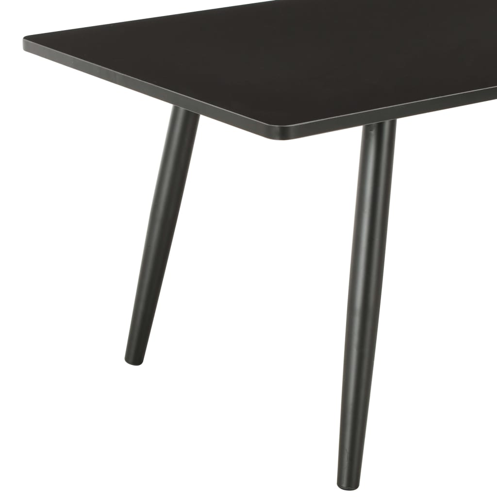 Salontafel 120X60X46 Cm Zwart