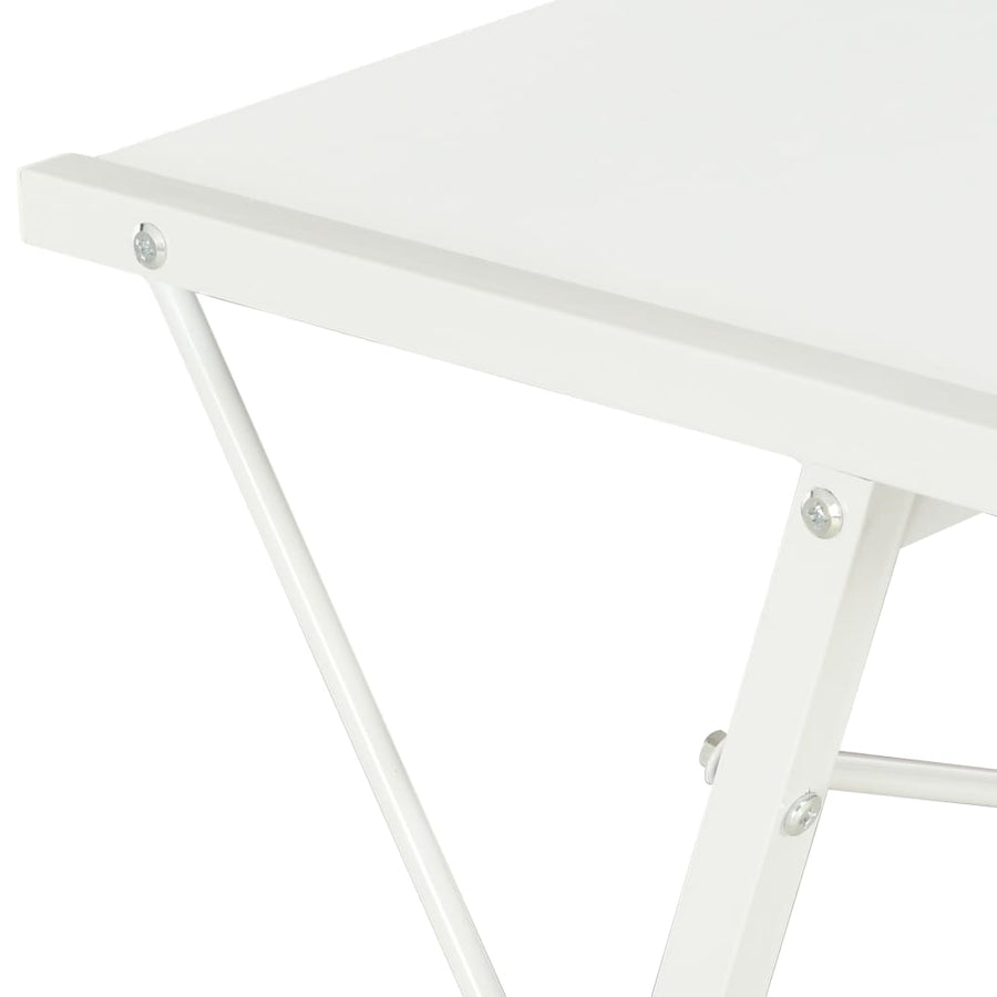 Bureau Met Schap 116X50X93 Cm Wit