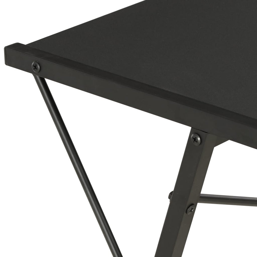 Bureau Met Schap 116X50X93 Cm Zwart