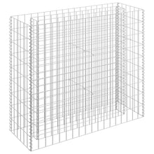 Gabion Plantenbak Verhoogd Gegalvaniseerd Staal 90 x 30 x 90 cm