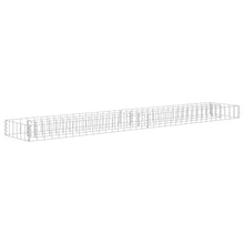 Gabion Plantenbak Verhoogd Gegalvaniseerd Staal 180 x 30 x 10 cm