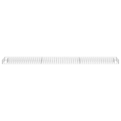 Gabion Plantenbak Verhoogd Gegalvaniseerd Staal 270 x 30 x 10 cm