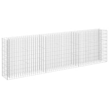 Gabion Plantenbak Verhoogd Gegalvaniseerd Staal 270 x 30 x 90 cm