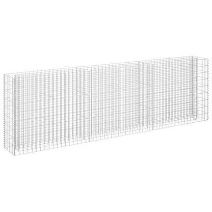 Gabion Plantenbak Verhoogd Gegalvaniseerd Staal 270 x 30 x 90 cm
