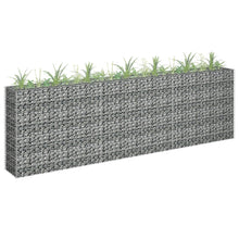 Gabion Plantenbak Verhoogd Gegalvaniseerd Staal 270 x 30 x 90 cm