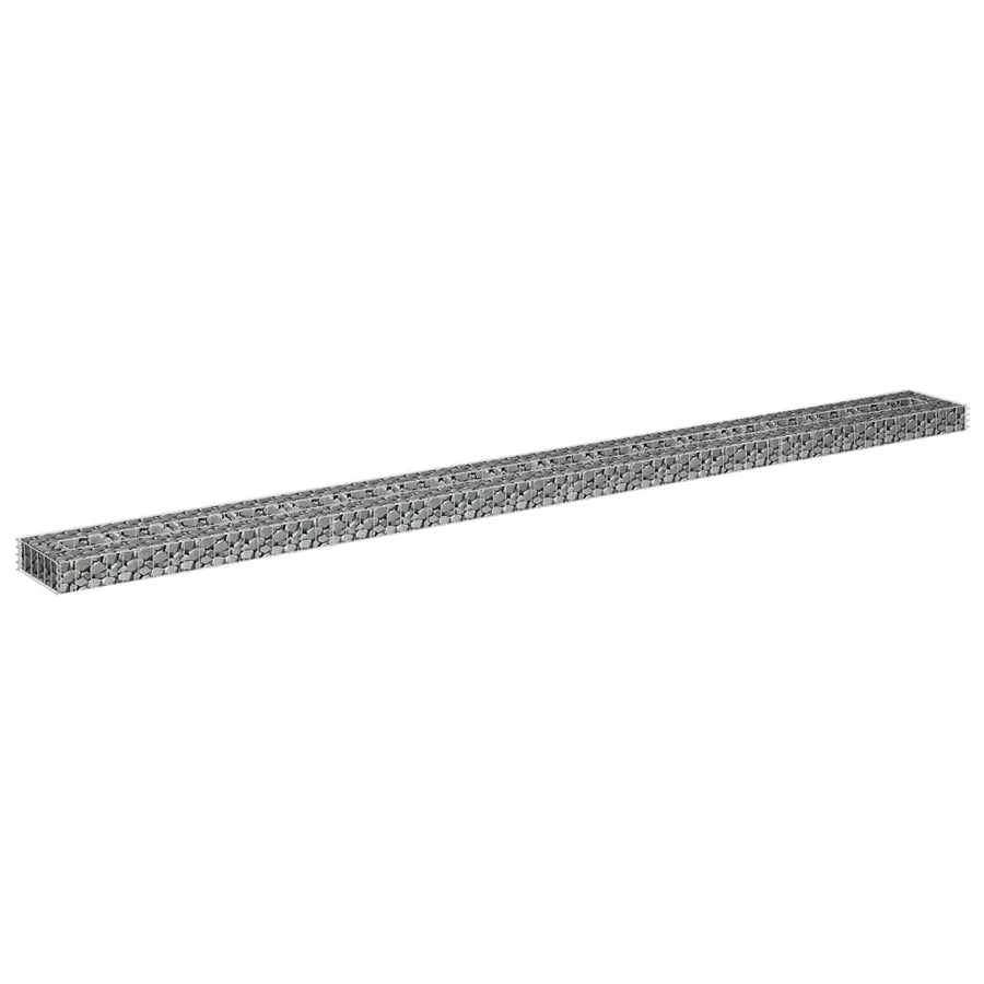Gabion Plantenbak Verhoogd 360X30X10 Cm Gegalvaniseerd Staal