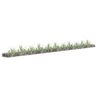 Gabion plantenbak 450x30x10 cm gegalvaniseerd staal