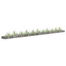Gabion Plantenbak Verhoogd Gegalvaniseerd Staal 450 x 30 x 10 cm