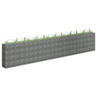 Gabion plantenbak 450x30x90 cm gegalvaniseerd staal