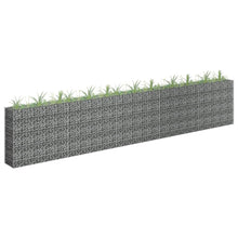 Gabion Plantenbak Verhoogd Gegalvaniseerd Staal 450 x 30 x 90 cm