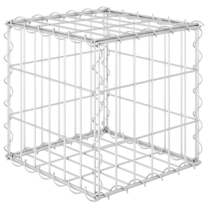 Gabion Plantenbak Verhoogd Kubus Staaldraad 30 x 30 x 30 cm