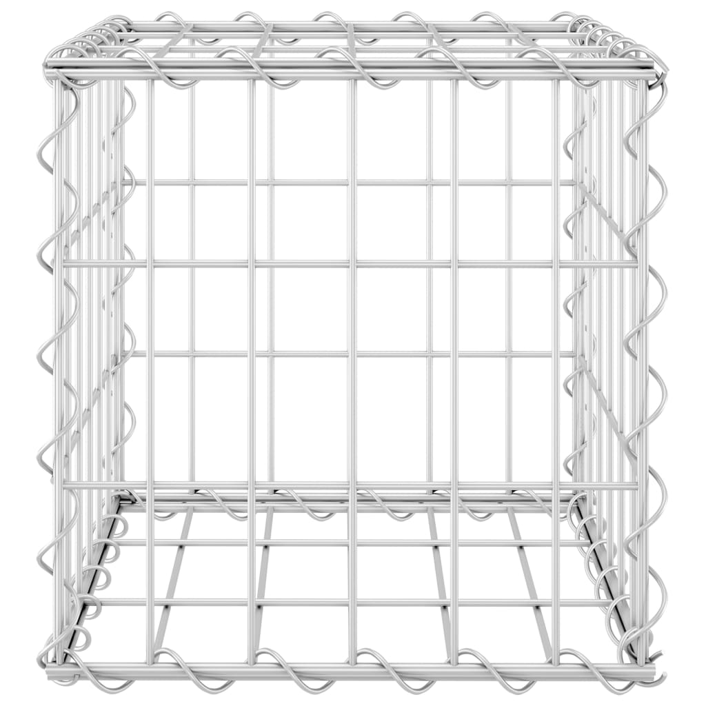 Gabion Plantenbak Verhoogd Kubus Staaldraad 30 x 30 x 30 cm