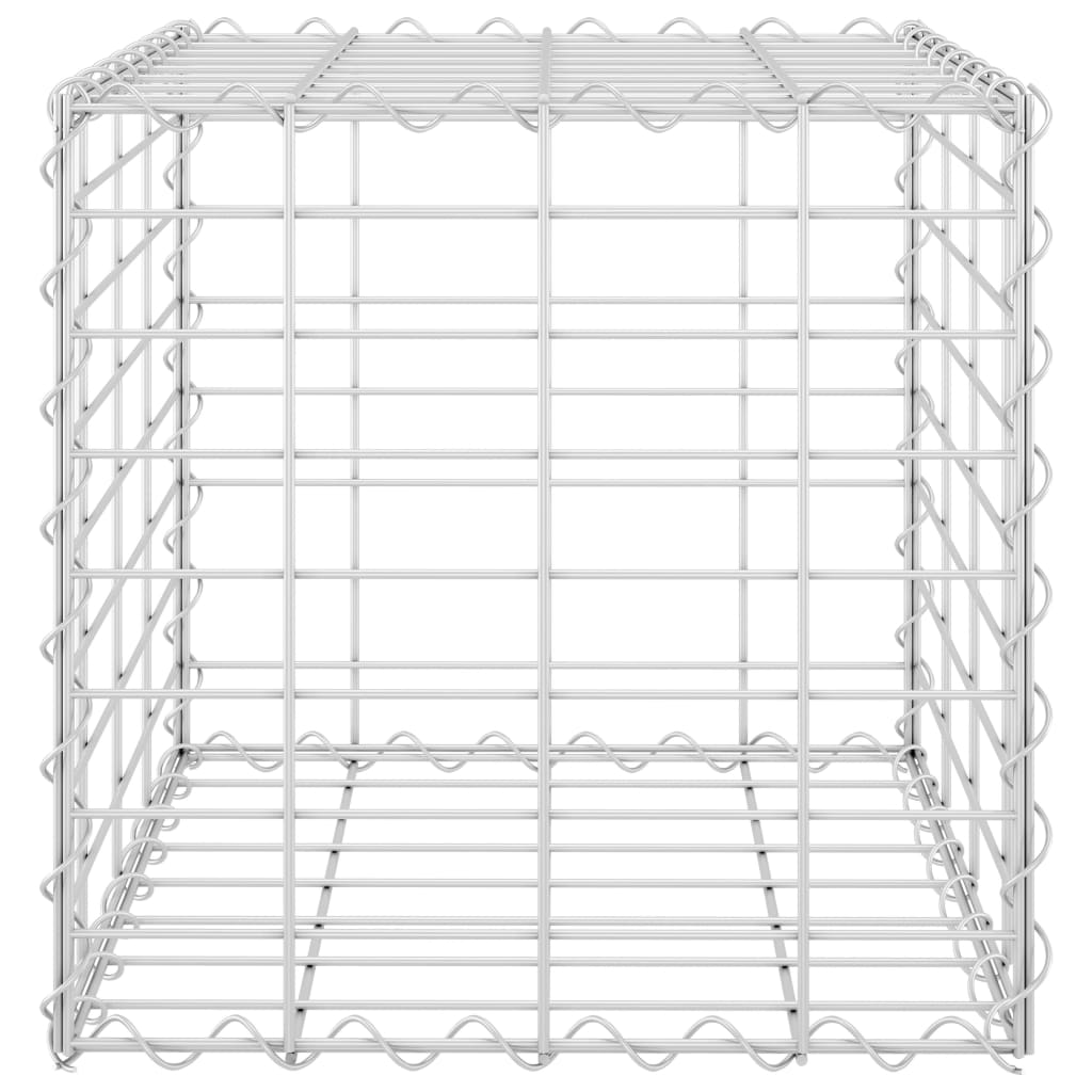 Gabion Plantenbak Verhoogd Kubus Staaldraad 40 x 40 x 40 cm