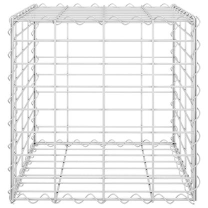 Gabion Plantenbak Verhoogd Kubus Staaldraad 40 x 40 x 40 cm