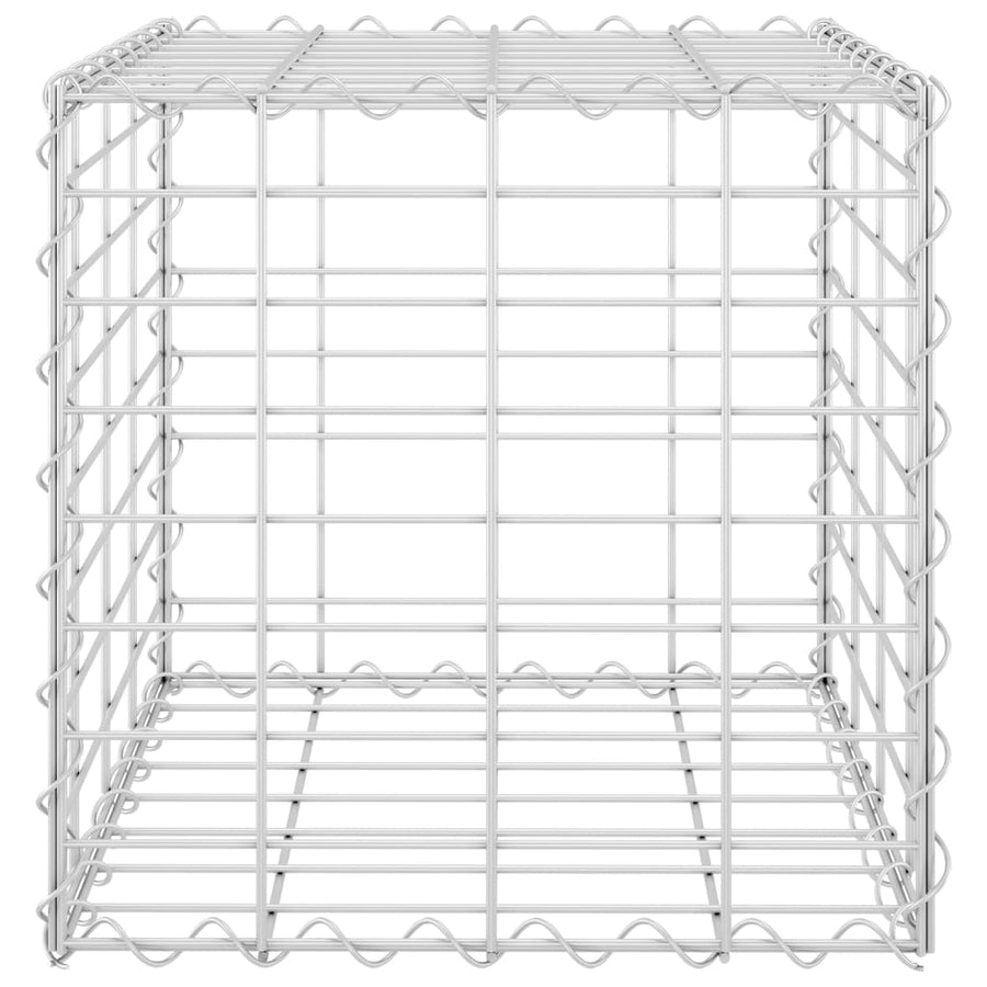 Gabion Plantenbak Verhoogd Kubus Staaldraad 40 x 40 x 40 cm