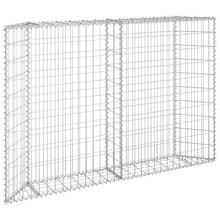 Gabion Plantenbak Trapezium Gegalvaniseerd Staal 150 x 20 x 100 cm
