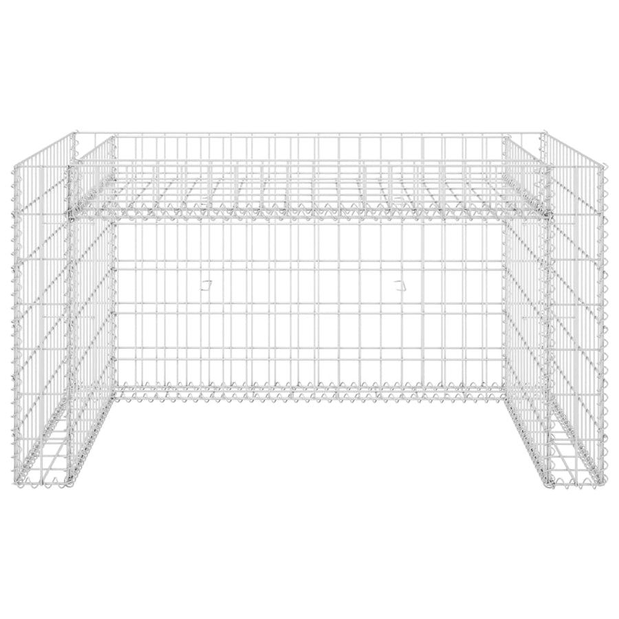 Grasmaaieroverkapping Met Plantenbak 110X80X60Cm Staaldraad