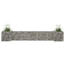 Gabion Plantenbak H-Vormig Staaldraad 260 x 40 x 40 cm