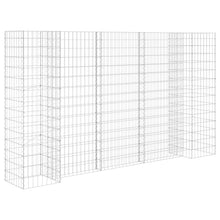 Gabion Plantenbak H-Vormig Staaldraad 260 x 40 x 150 cm