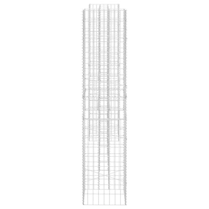 Gabion Plantenbak H-Vormig Staaldraad 260 x 40 x 180 cm