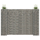 Gabion Plantenbak H-Vormig Staaldraad 260 x 40 x 180 cm