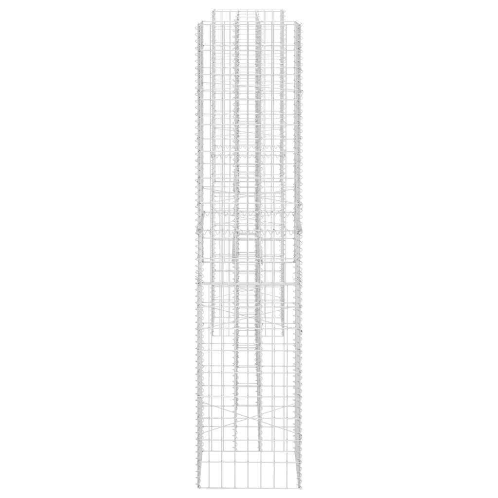 Gabion Plantenbak H-Vormig Staaldraad 260 x 40 x 200 cm