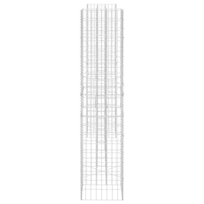 Gabion Plantenbak H-Vormig Staaldraad 260 x 40 x 200 cm
