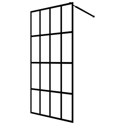 Inloopdouchewand Transparant Gehard Glas 90 x 195 cm Doorzichtig