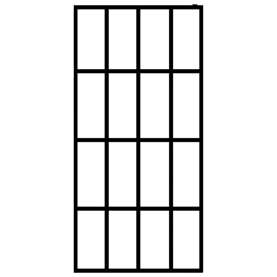 Inloopdouchewand Transparant Gehard Glas 100 x 195 cm Doorzichtig