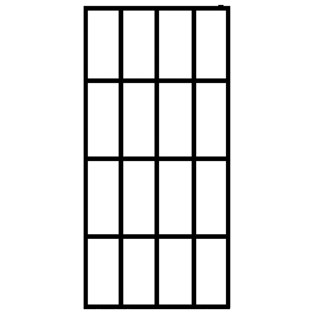 Inloopdouchewand Transparant Gehard Glas 118 x 190 cm Doorzichtig