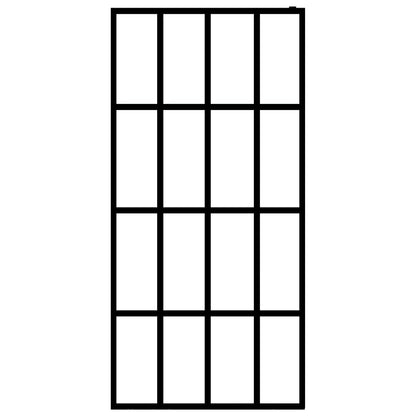 Inloopdouchewand Transparant Gehard Glas 118 x 190 cm Doorzichtig