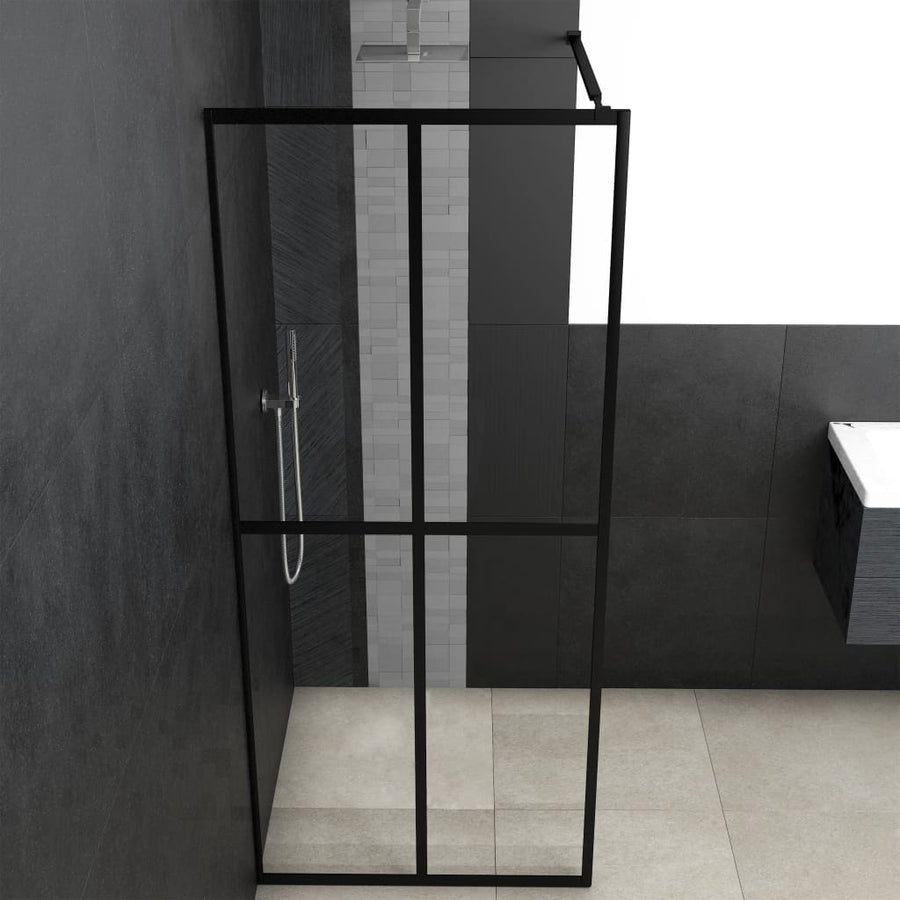 Inloopdouchewand Transparant Gehard Glas 90 x 195 cm Doorzichtig